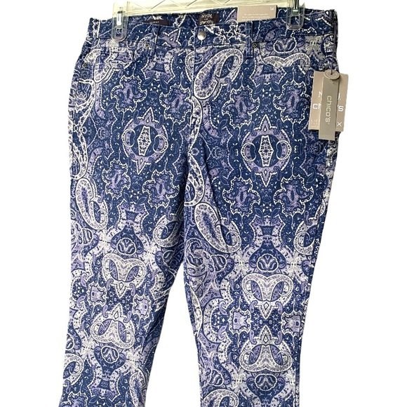 NYDJ Flawless Contour Skinny Ankle Jeans Size 14 - Picture 3 of 7